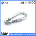 Zinc Plated Snap Hook with Eyelet and Screw